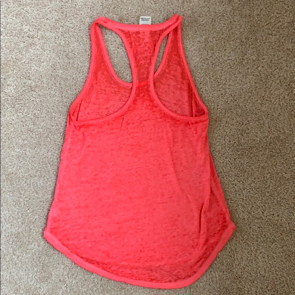 Medium Pink Racer Back Tank - Picture 5 of 5